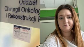 Anna Gembicka w szpitalu