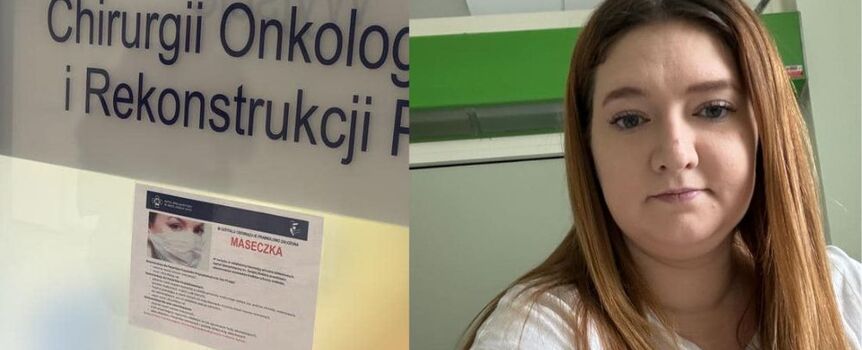 Anna Gembicka w szpitalu