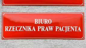 Tabliczka Biuro Rzecznika Praw Pacjenta