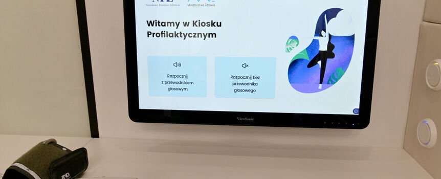 Samoobsługowy kiosk profilaktyczny NFZ
