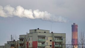 Smog w polskim mieście