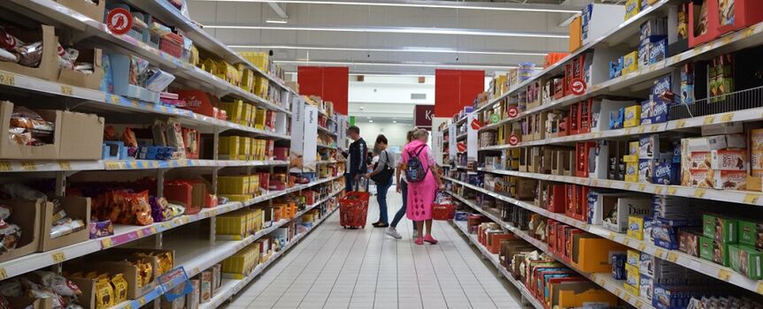 Zakupy w supermarkecie
