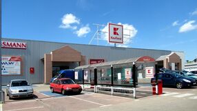 Sieć sklepów Kaufland parking
