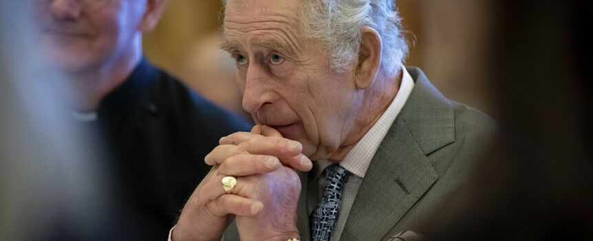 Brytyjski monarcha król Karol III 