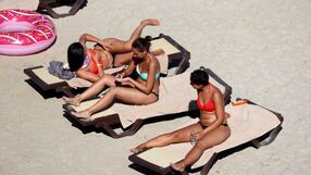 Opalanie na plaży
