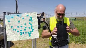Mapa radiacyjna Polski