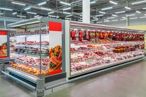 Mięso w supermarkecie