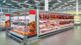 Mięso w supermarkecie