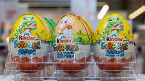 Wielkanocen słodycze Kinder z salmonellą